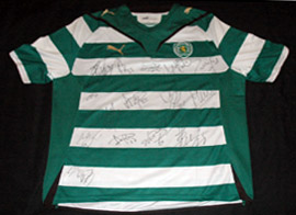 Camisola Sporting Francisco Lemos 2009 2010